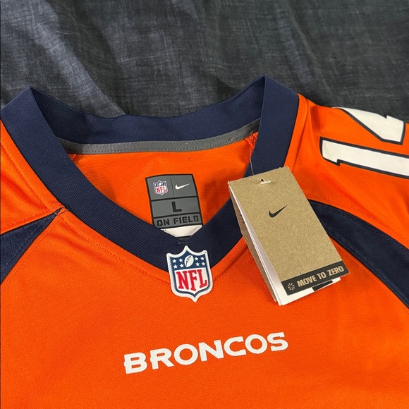 Denver Broncos #14 Courtland Sutton Home NFL On Field Nike Jersey - Picture 3 of 8